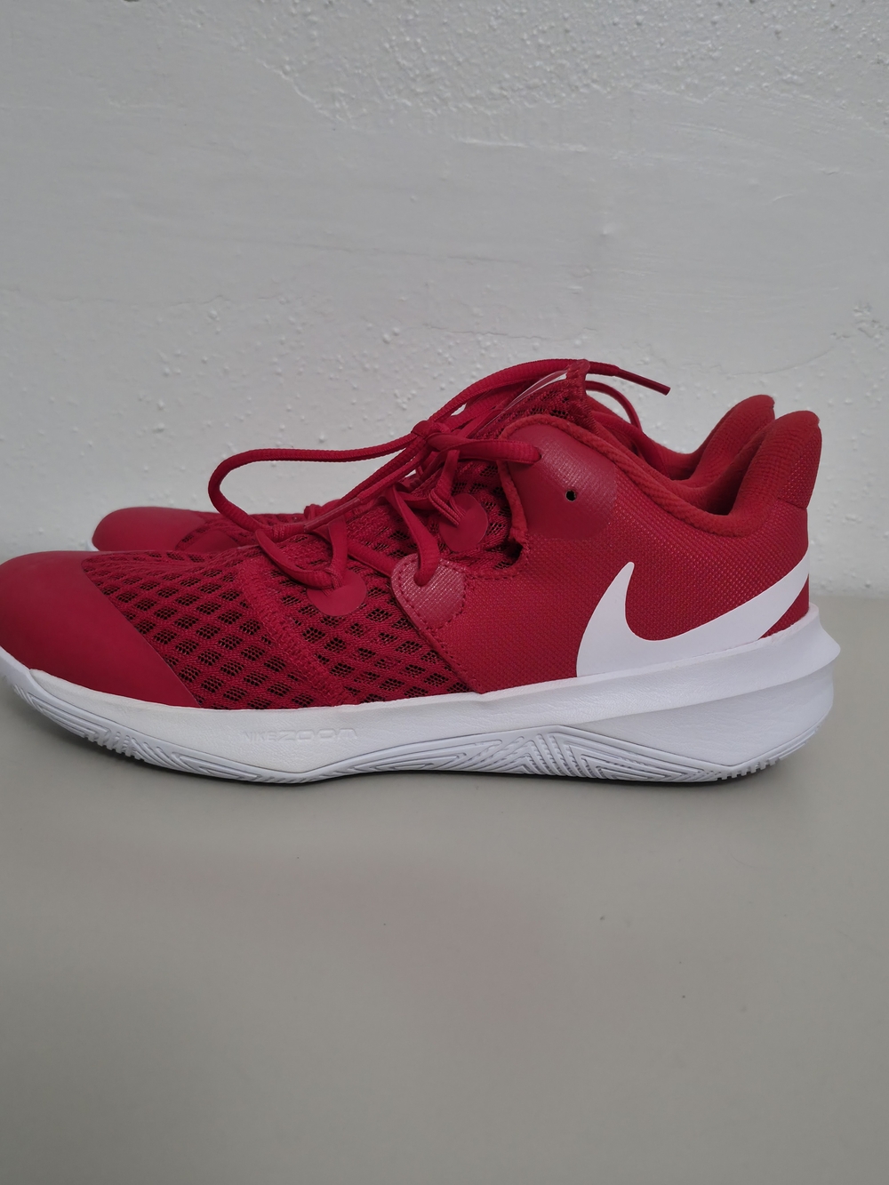 Nike Women's Red Low-Top Athletic Sneakers